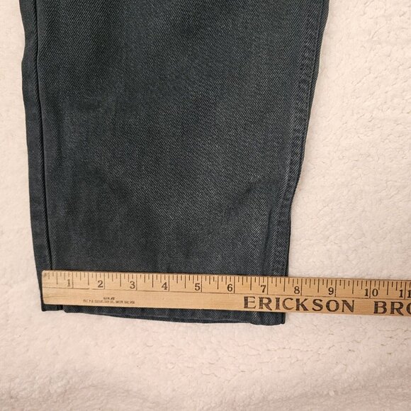 Golden Star Jeans Women’s Size 30 Green 90s Wide Leg High Rise Mom Jeans - Picture 9 of 15